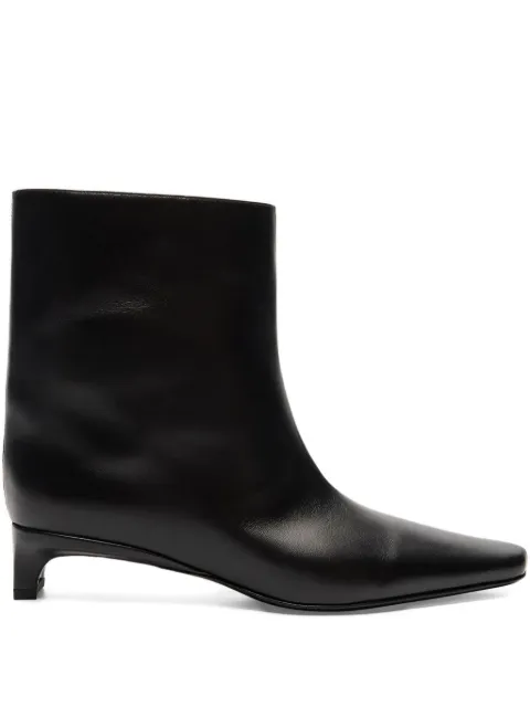 LouLou de Saison 35mm Celine Lds leather pointed-toe ankle boots