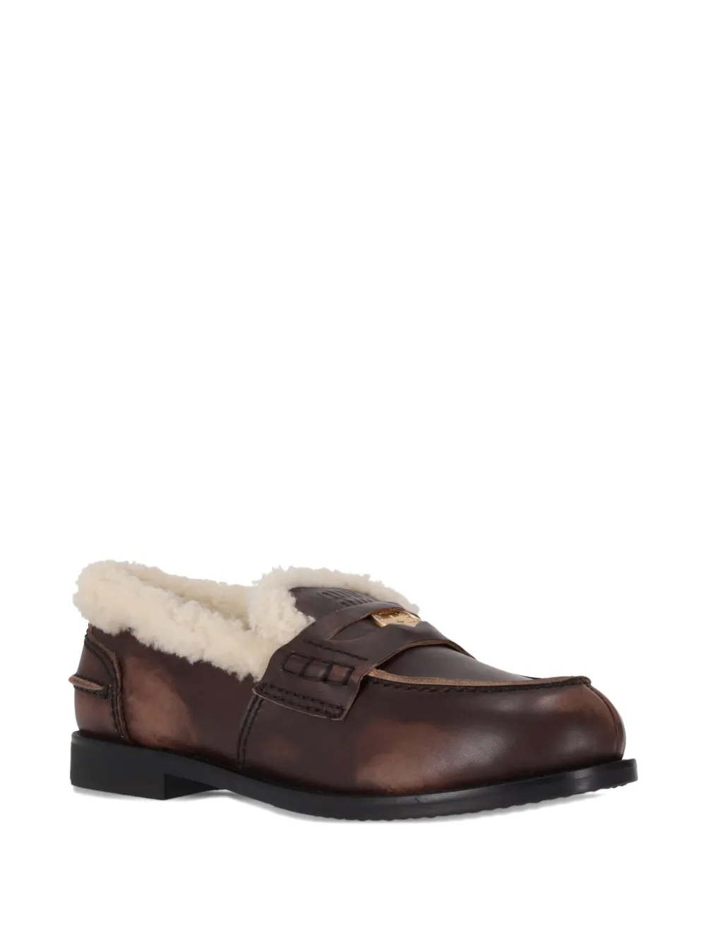 Miu Miu shearling loafers | Image 2