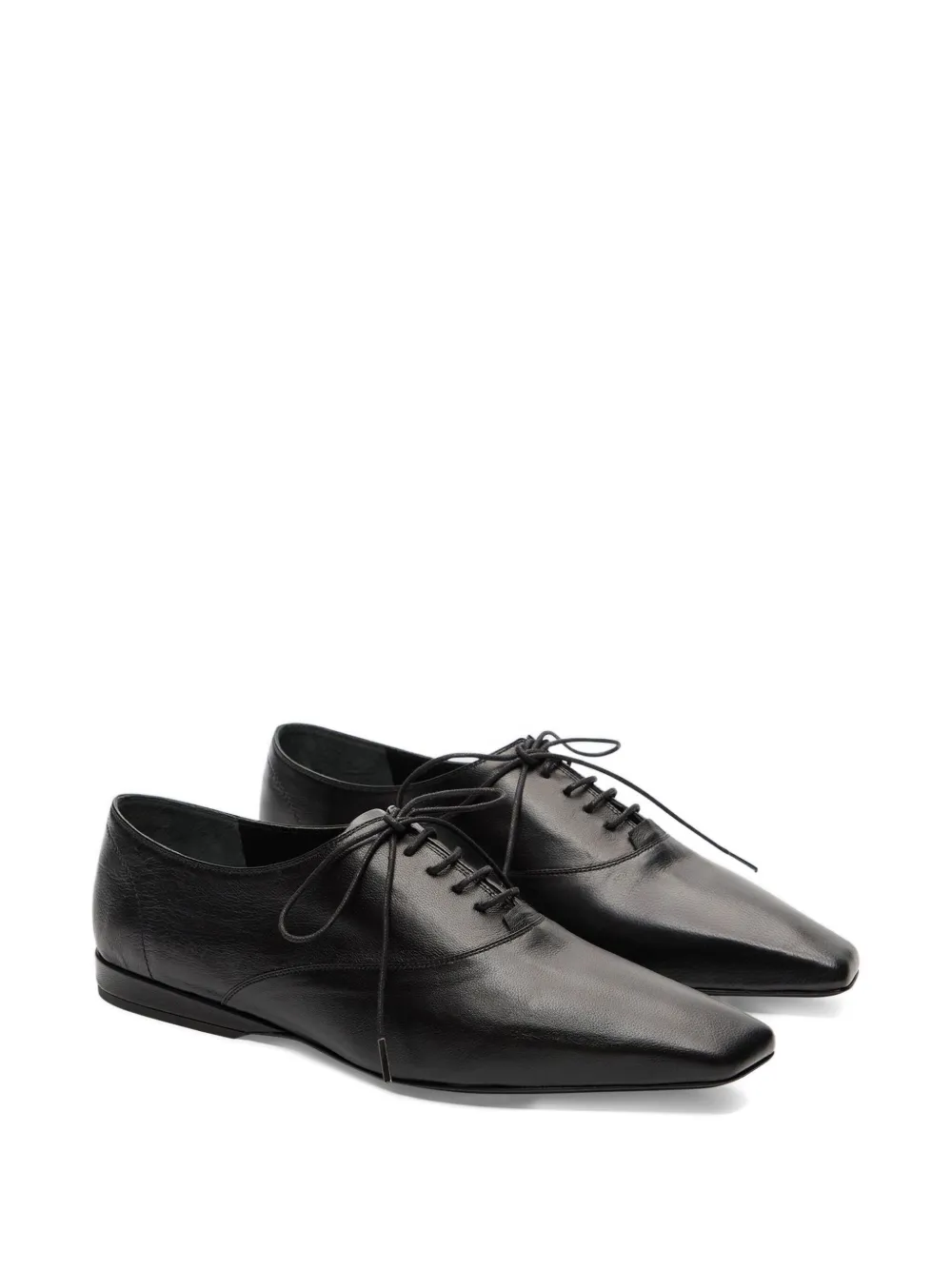 LouLou de Saison Nora LDS beveled-toe lace-up shoes | Image 2