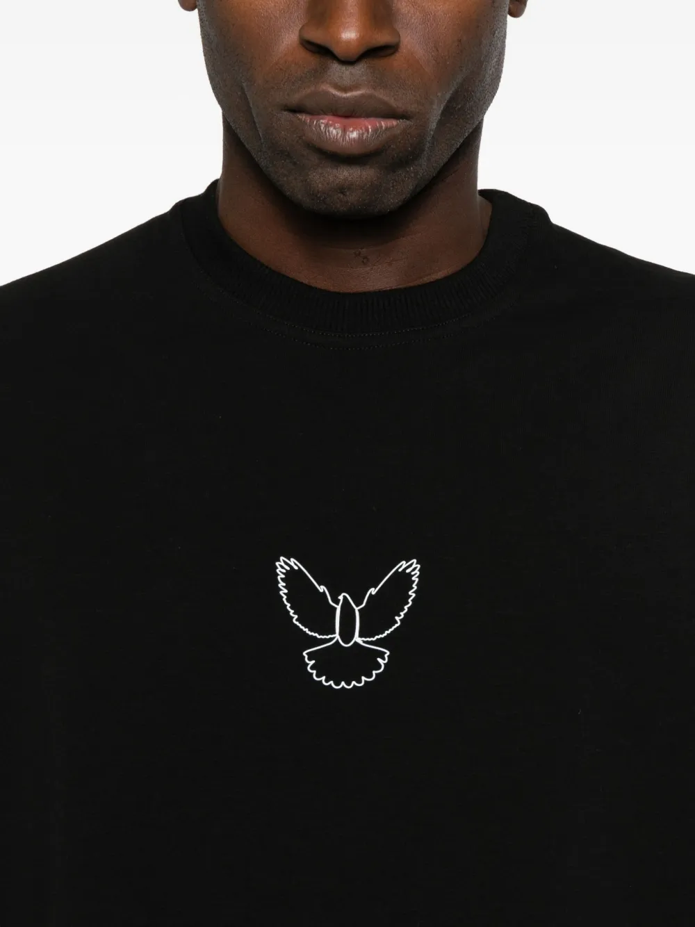 Hamza Bird T-shirt In Black
