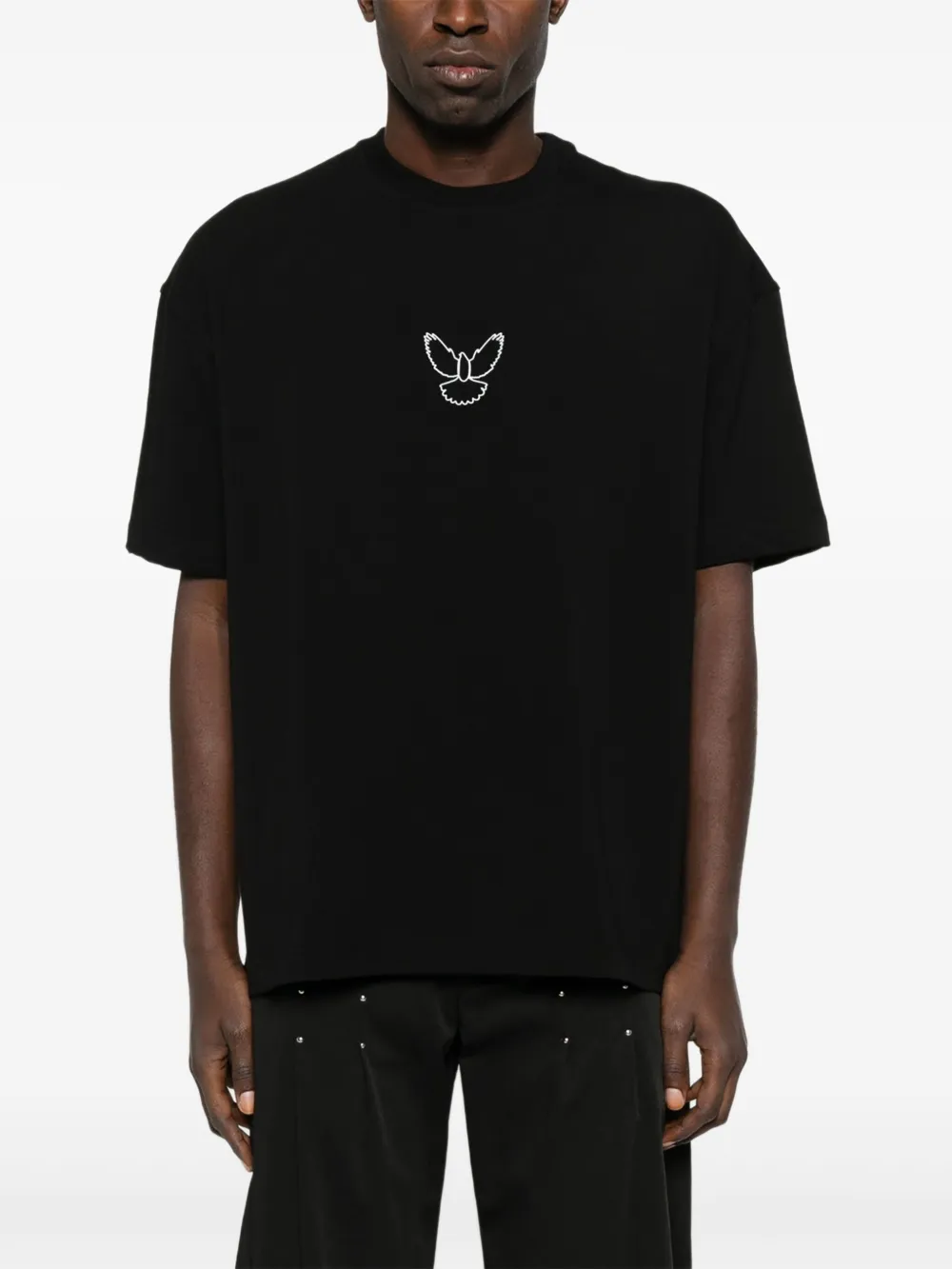 Hamza Bird T-shirt In Black