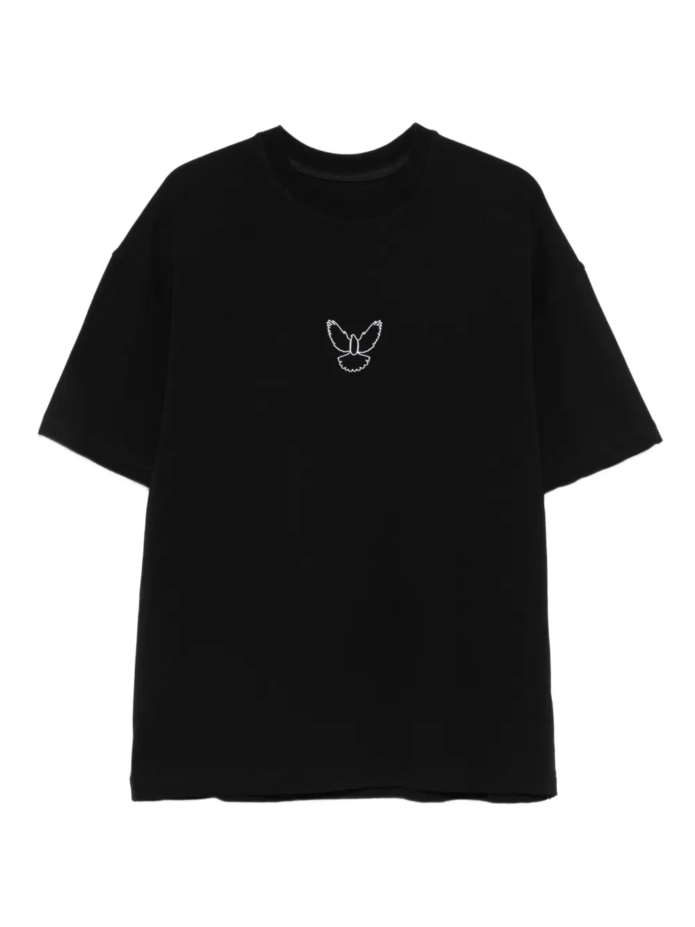HAMZA playera pájaro | negro | Image 1