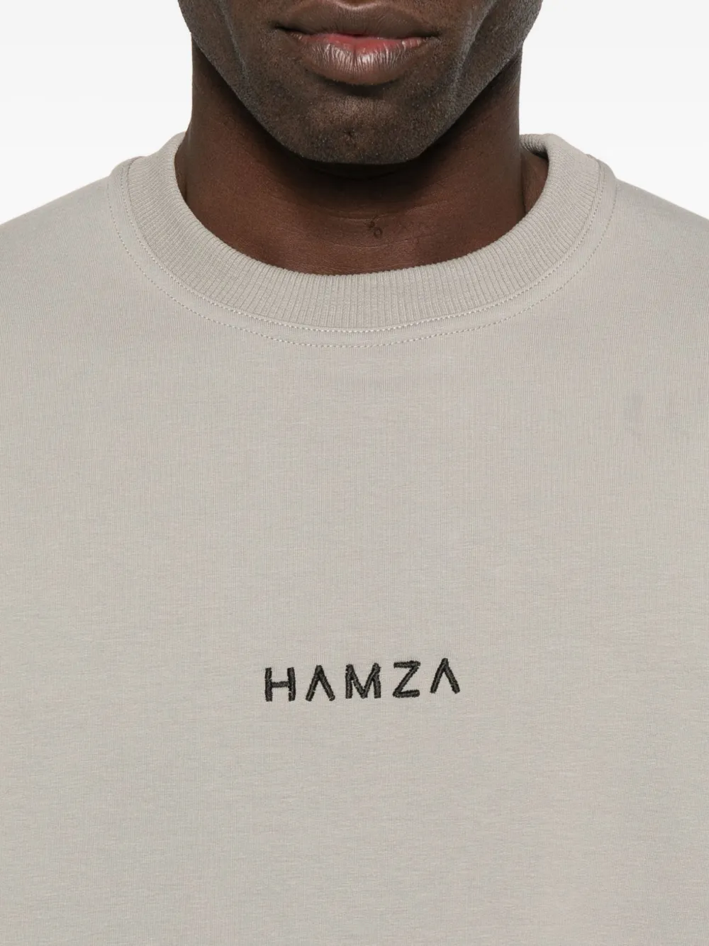 Hamza Wings T-shirt In Gray