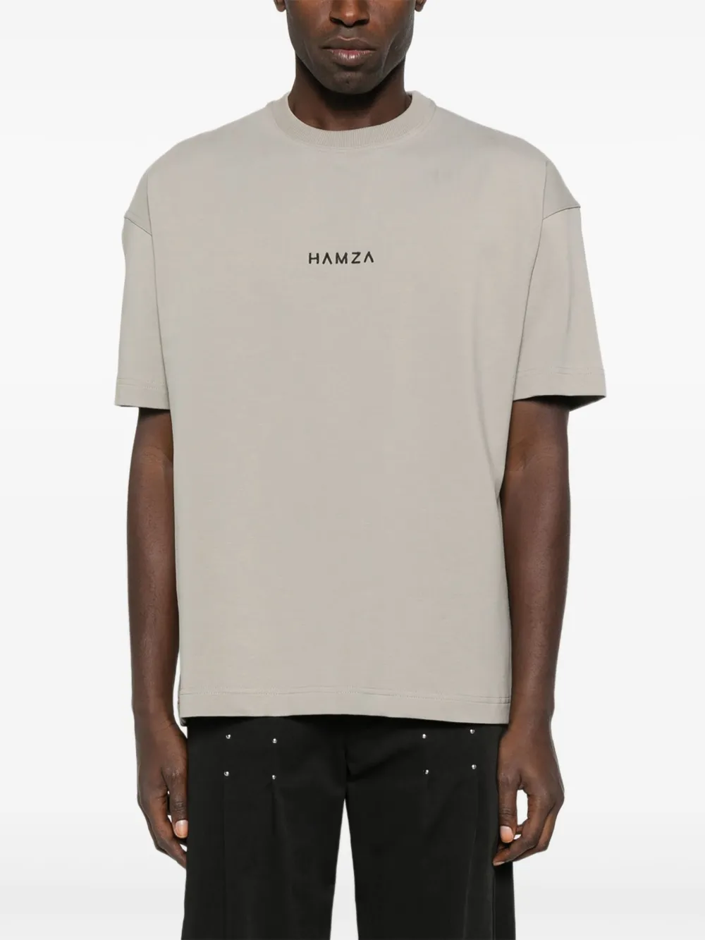Hamza Wings T-shirt In Gray