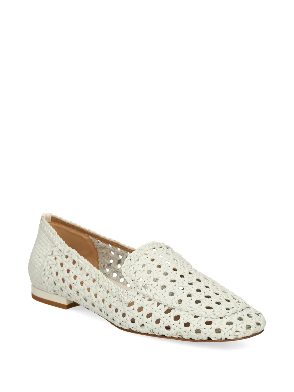 Chantal woven leather loafers | Image 2