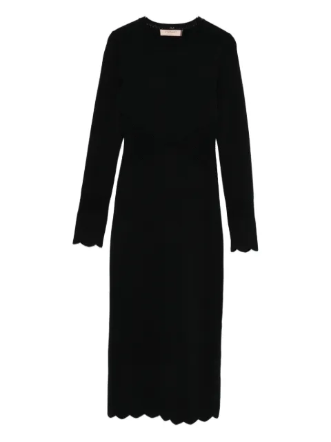 TWINSET scalloped-edge dress