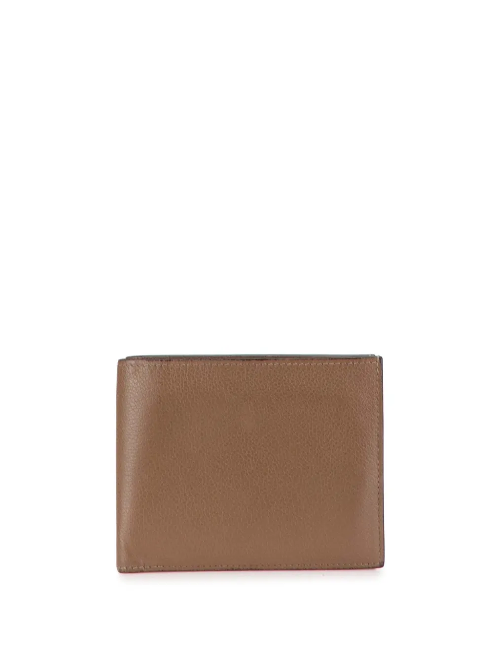 Hermès Pre-Owned 2023 Epsom Citizen Twill Compact Wallet small wallets | Brown | Image 1