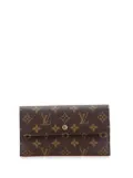 Louis Vuitton Pre-Owned 2005 Monogram Sarah Wallet long wallets - Brown