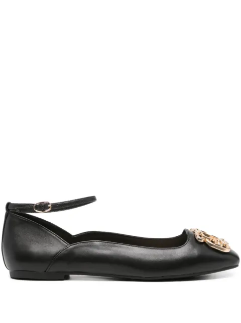 LIU JO ankle-strap ballet flats