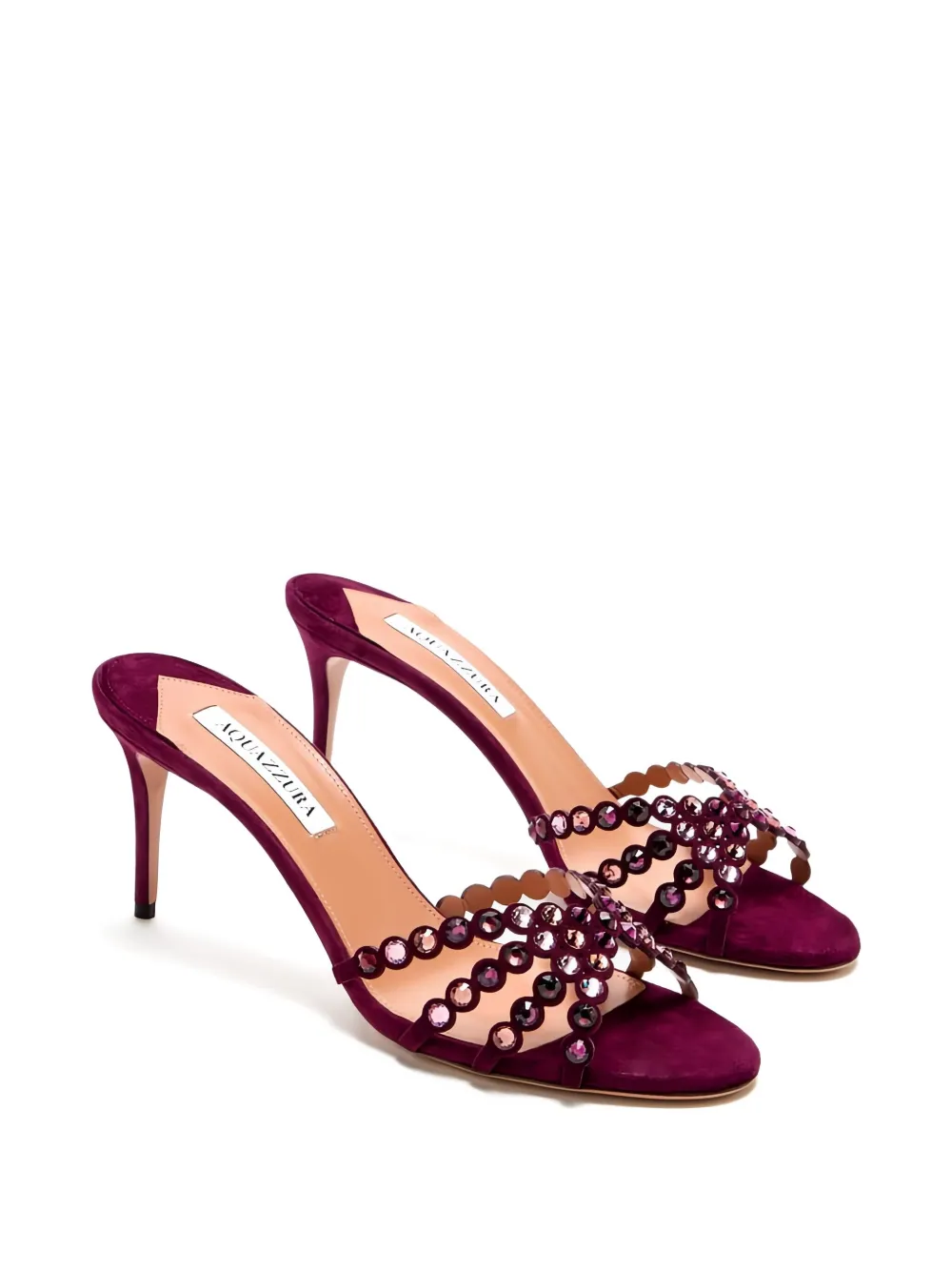 Aquazzura crystal-embellished stiletto sandals | Heeled Sandals | Image 2