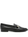 LIU JO leather loafers - Black