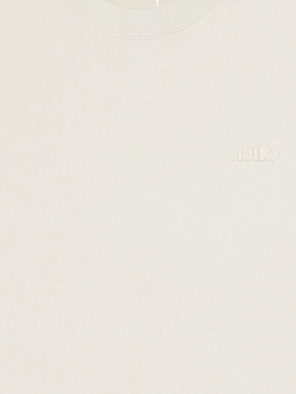 Autry T-shirt met geborduurd logo Beige