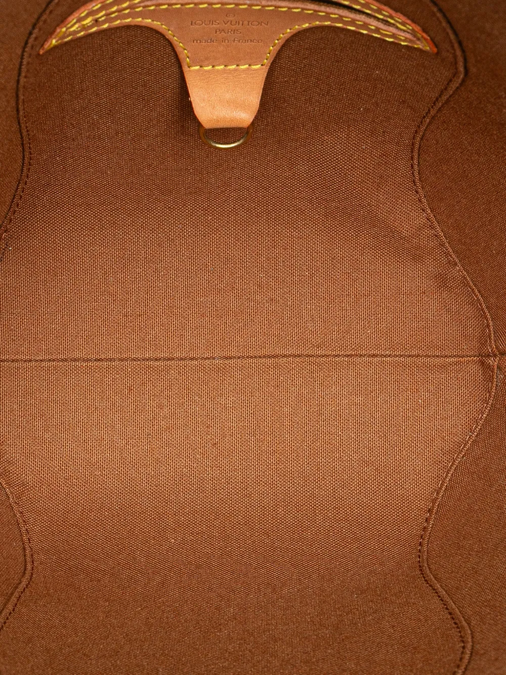 Pre-owned Louis Vuitton 1998 Monogram Ellipse Pm Handbag In Brown