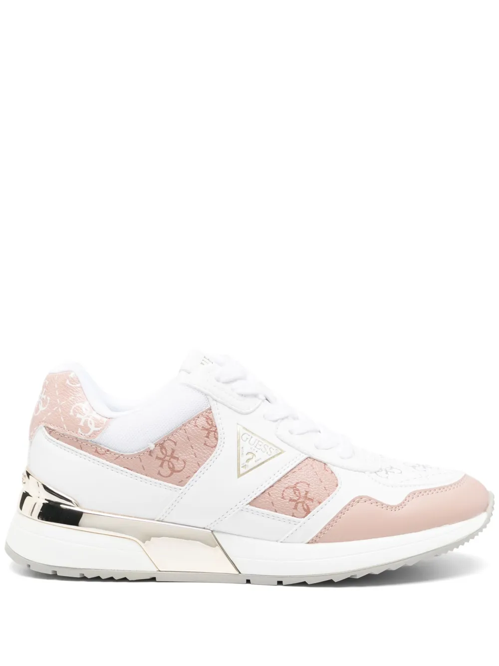 GUESS USA Kynneth logo-detail platform sneakers | Pink | Image 1