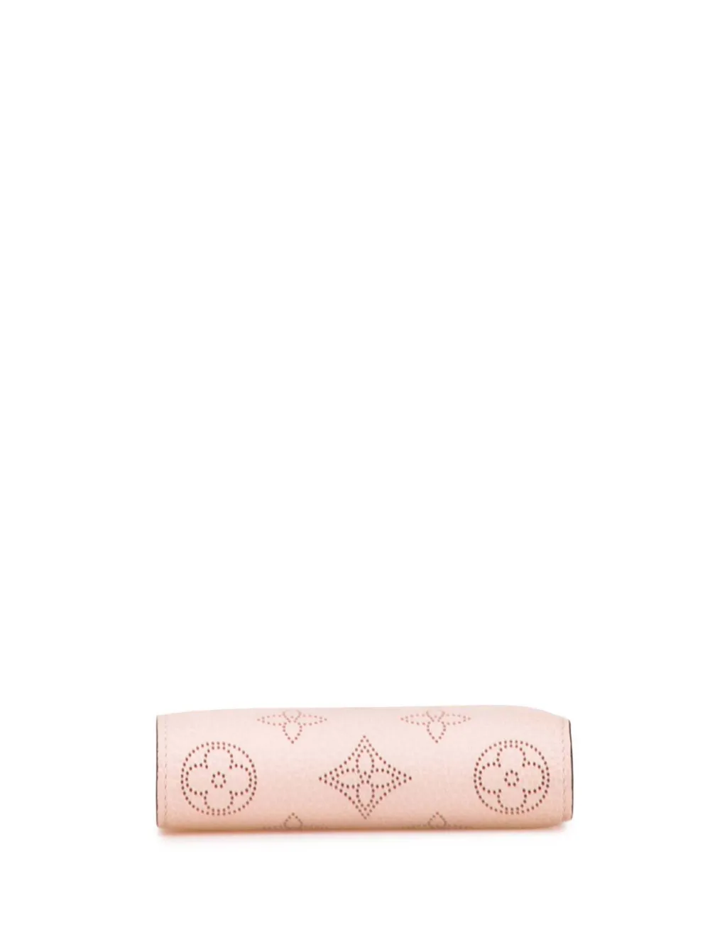 Pre-owned Louis Vuitton 2021-2025 Monogram Mahina Clea Wallet Small Wallets In Pink