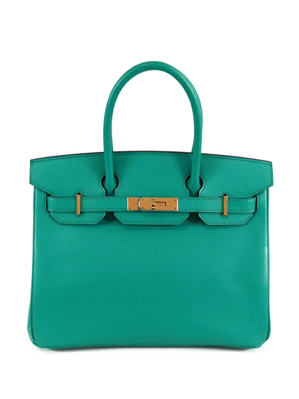 Hermès Pre-Owned 2017 Epsom Birkin Retourne 30 handbag | Blue | Image 1
