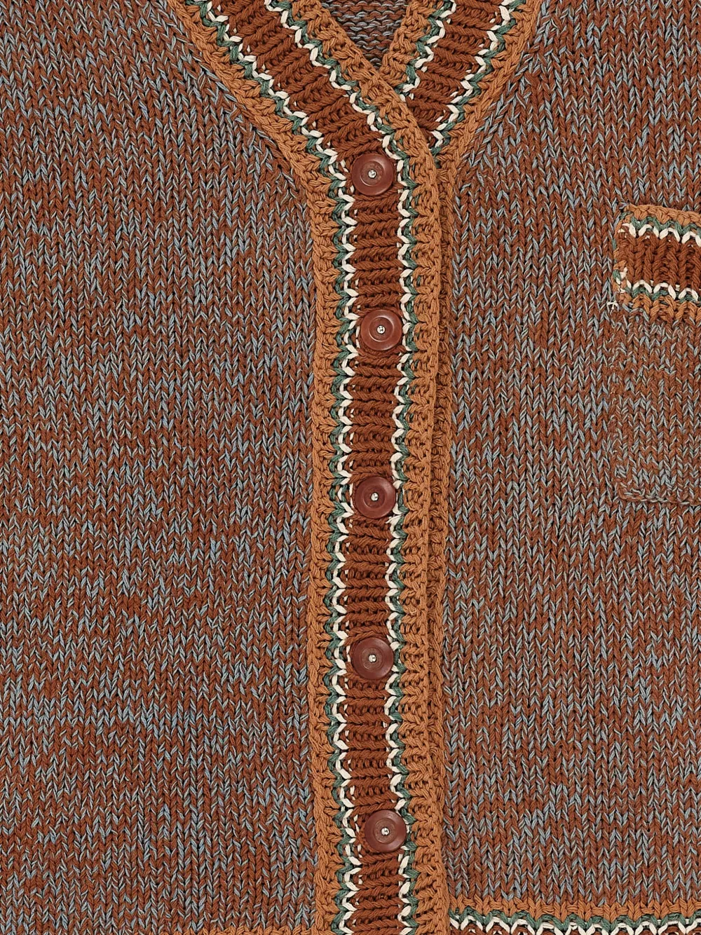 Story Mfg. Bulb Cardigan In Animal Print
