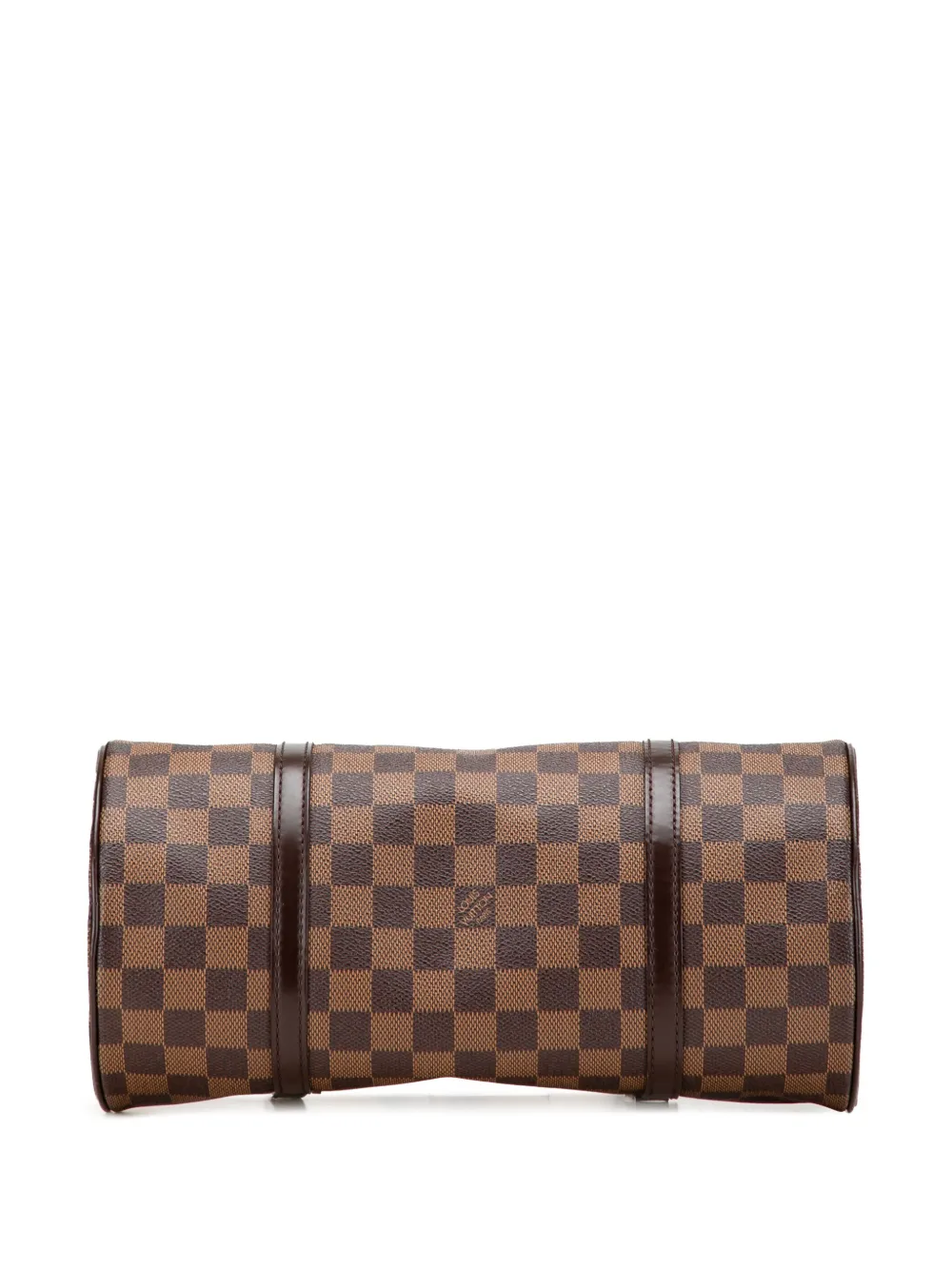 Pre-owned Louis Vuitton 2000-2009 Damier Ebene Papillon 30 Handbag In Brown
