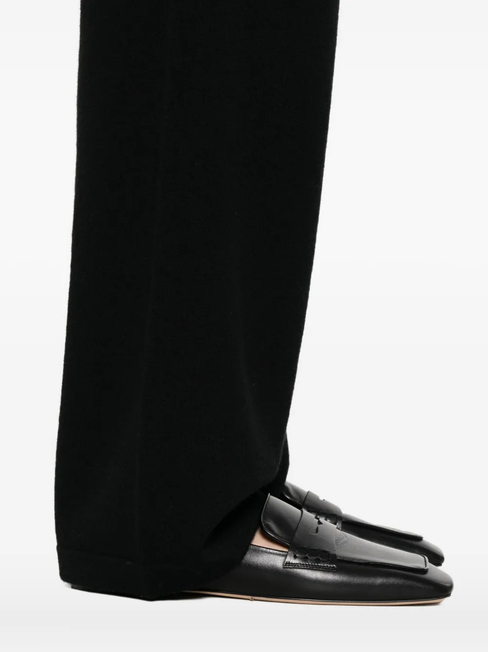 Mr Mittens Donah Elastic-waist Trousers In Black