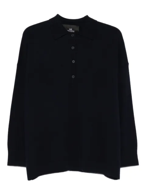 Mr. Mittens playera tipo polo Gigi tejida
