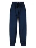 SA SU PHI elasticated-cuff trousers - Blue