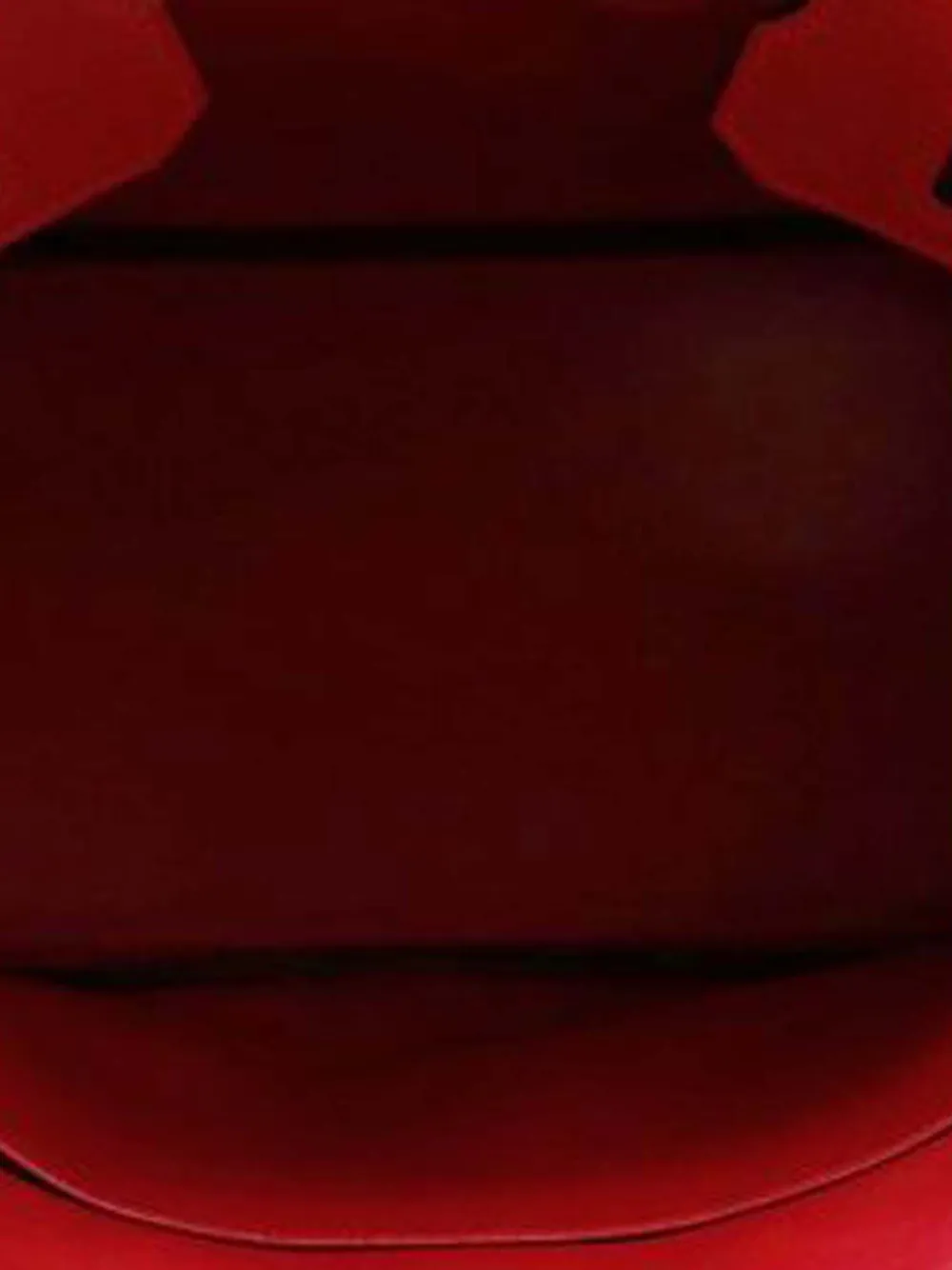 Pre-owned Hermes 2003 Clemence Birkin Retourne 35 Handbag In Red