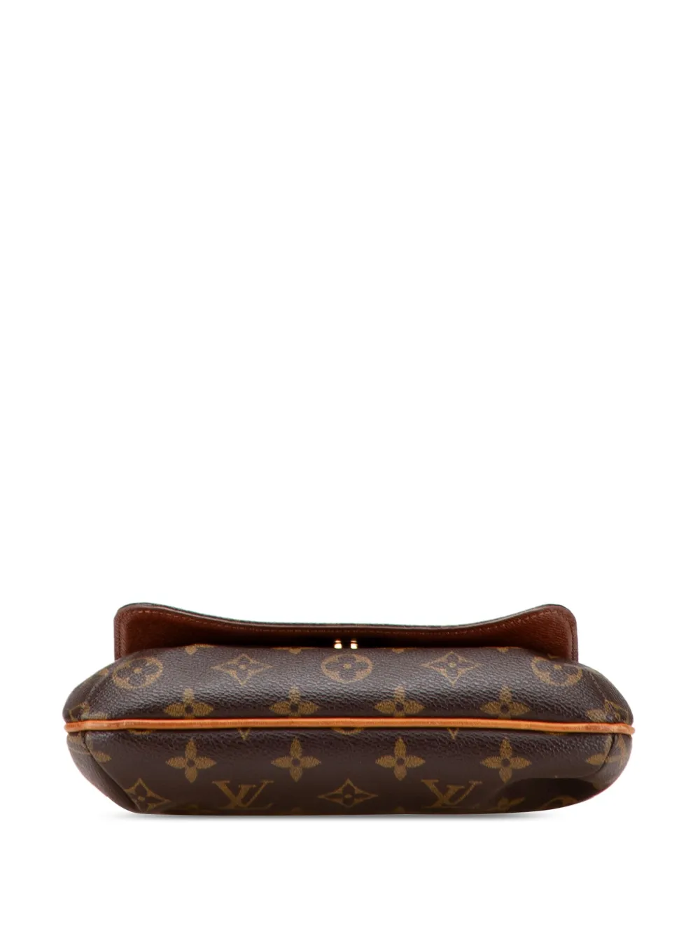 Pre-owned Louis Vuitton 2001 Monogram Musette Salsa Short Strap Shoulder Bag In Brown
