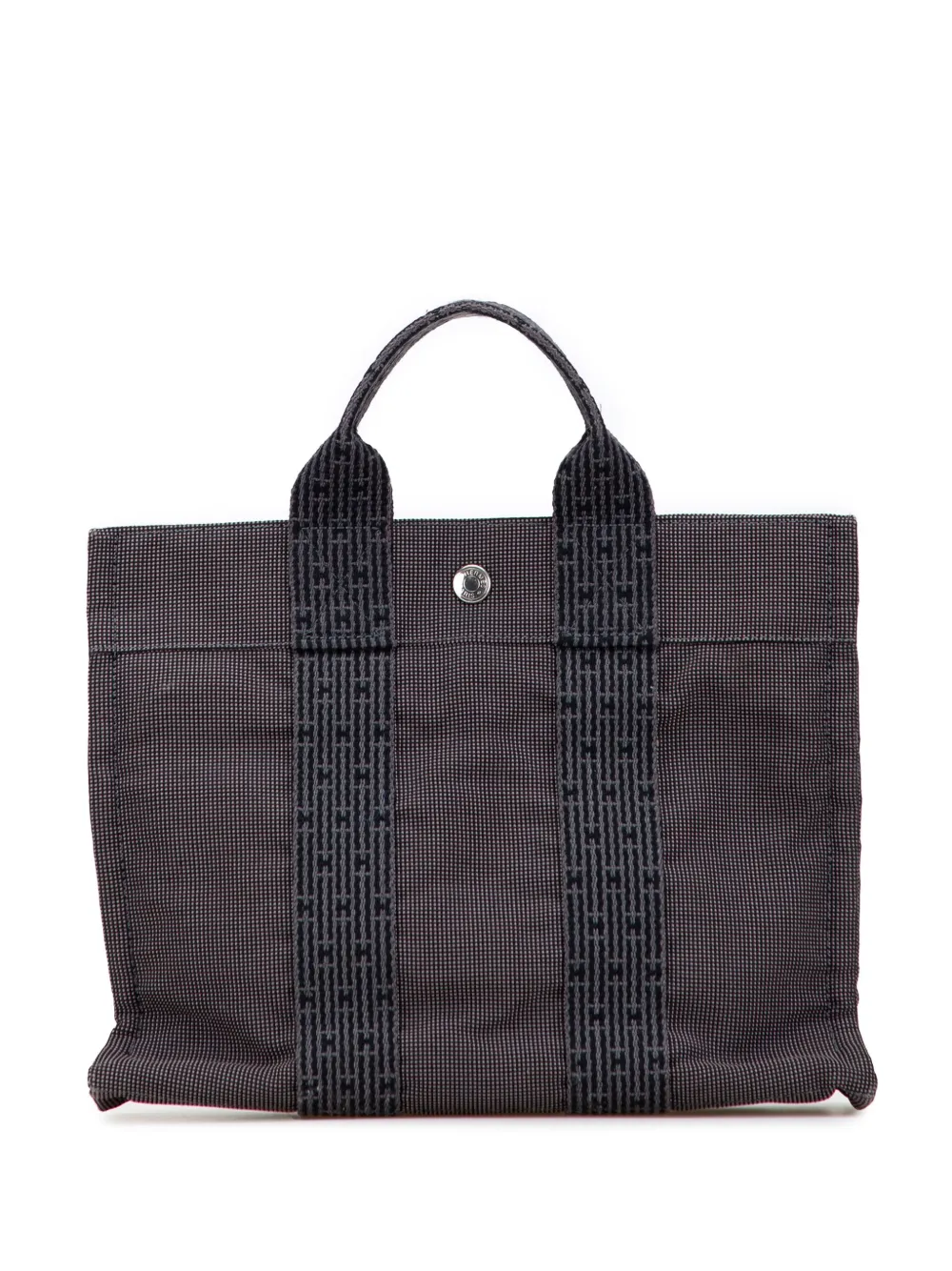 Hermès Pre-Owned 1990-2010 Canvas Herline PM tote bag | Grey | Image 1