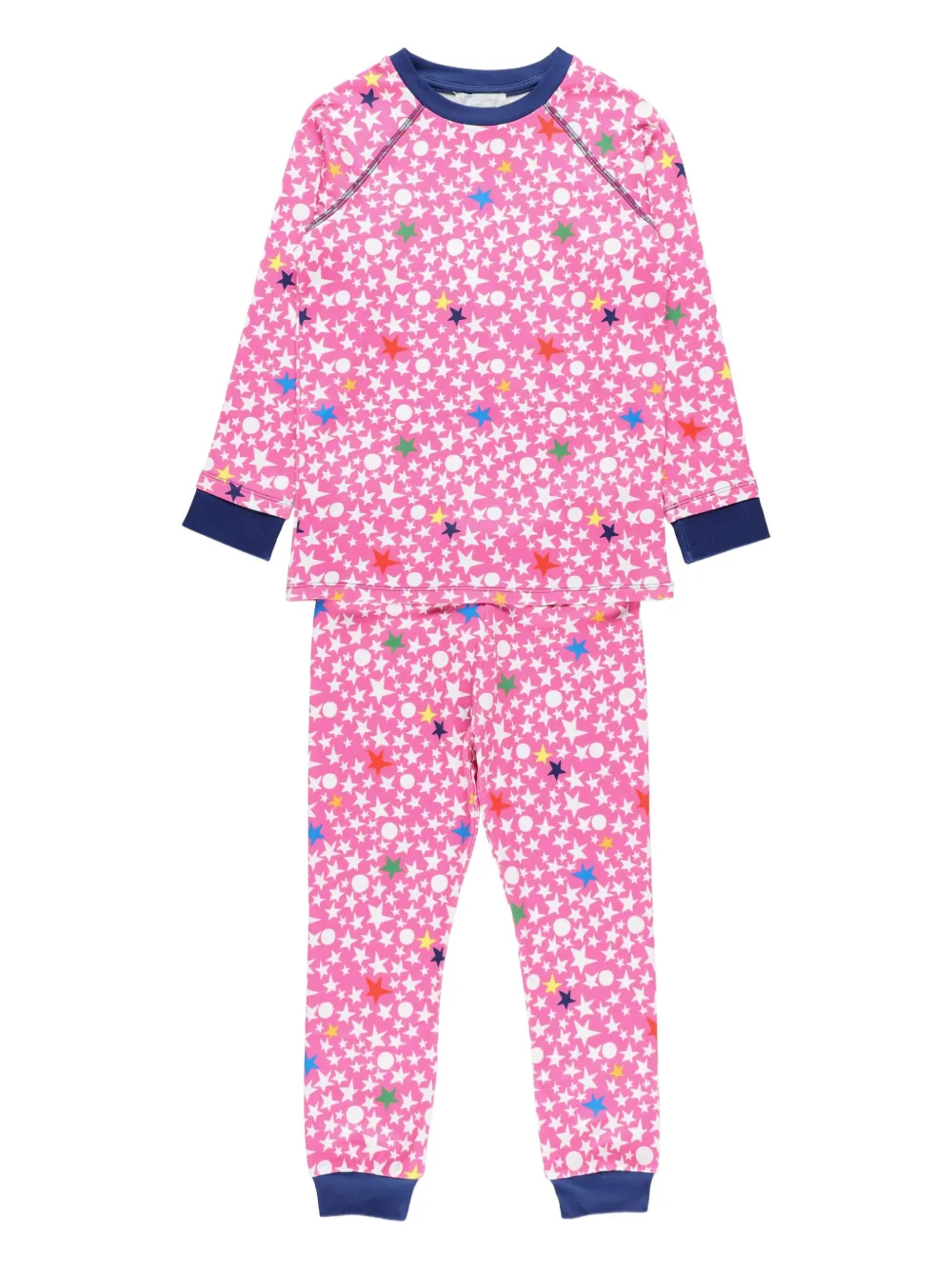 Stella Mccartney Technical Sweatshirt And Sweatpants Set In Pink