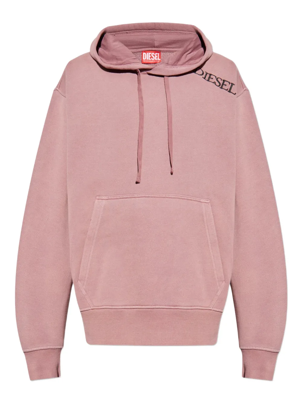 Diesel hoodie con logo bordado | rosado | Image 1