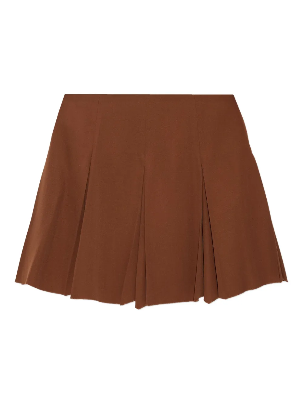 Marni pleated wool skirt | Brown | Image 1