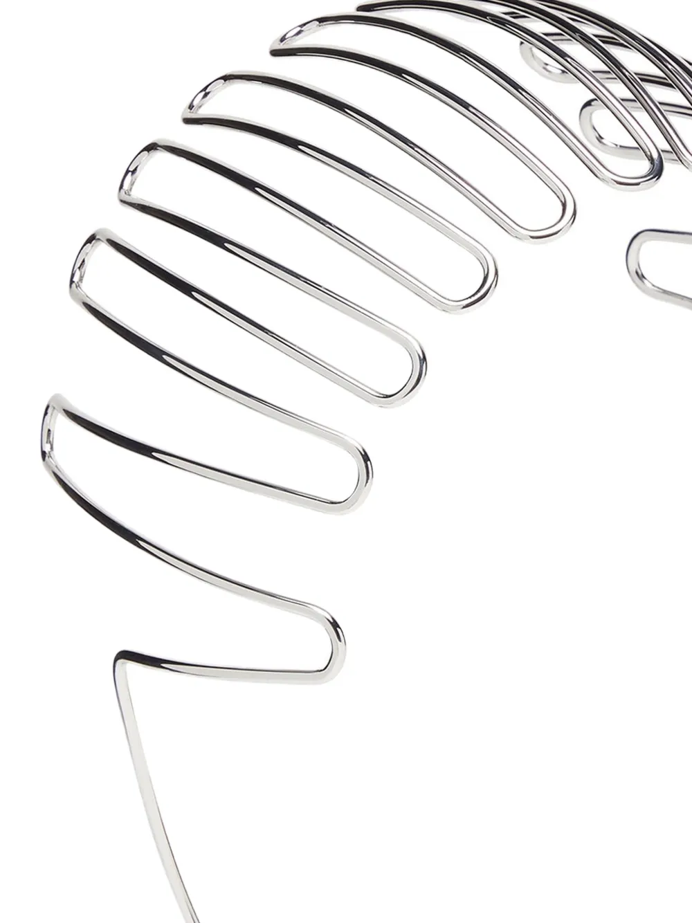 Diesel Volt-D curved-line metal headband | Image 2