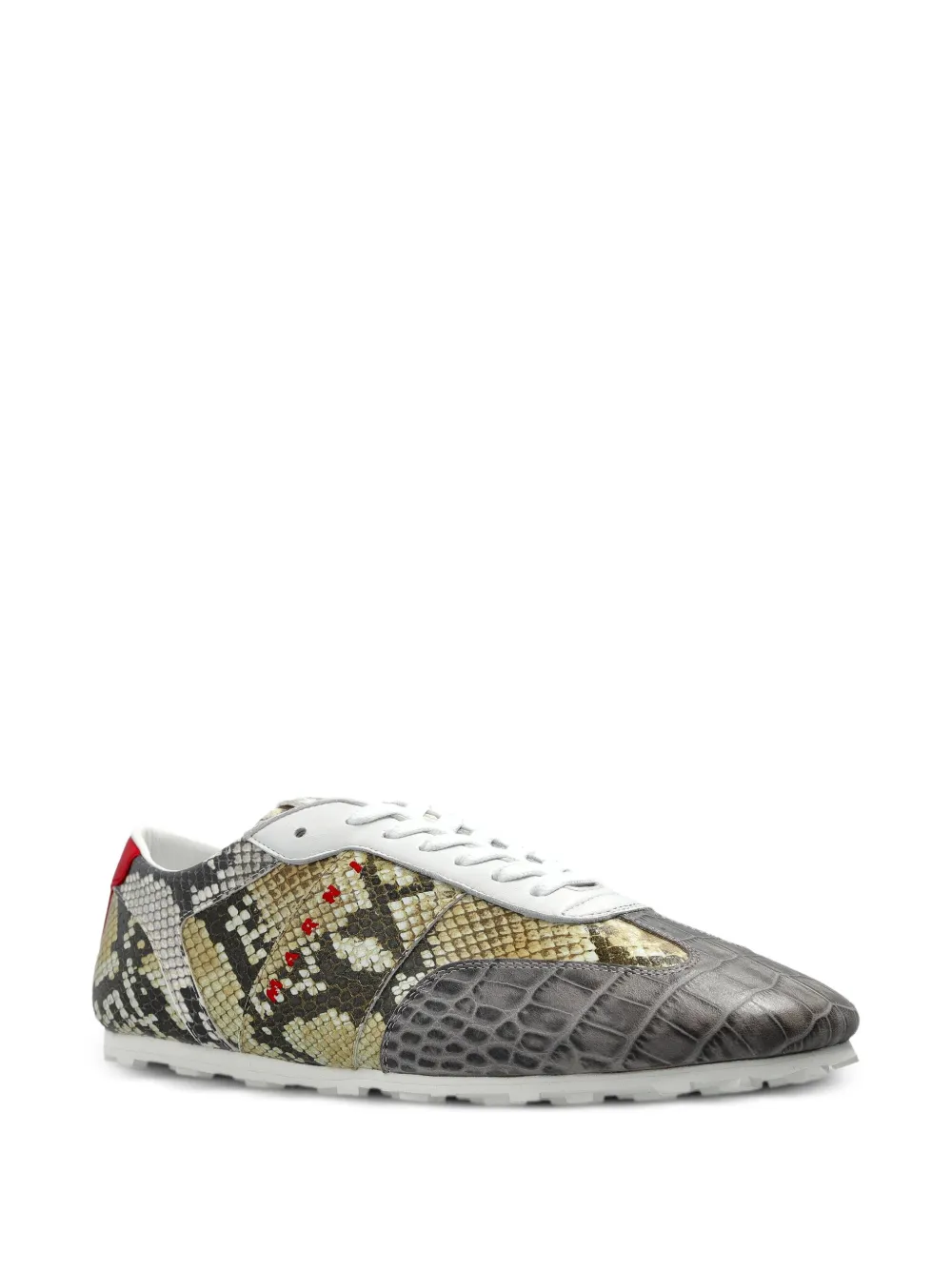 Marni crocodile-effect sneakers | Low-Tops | Image 2