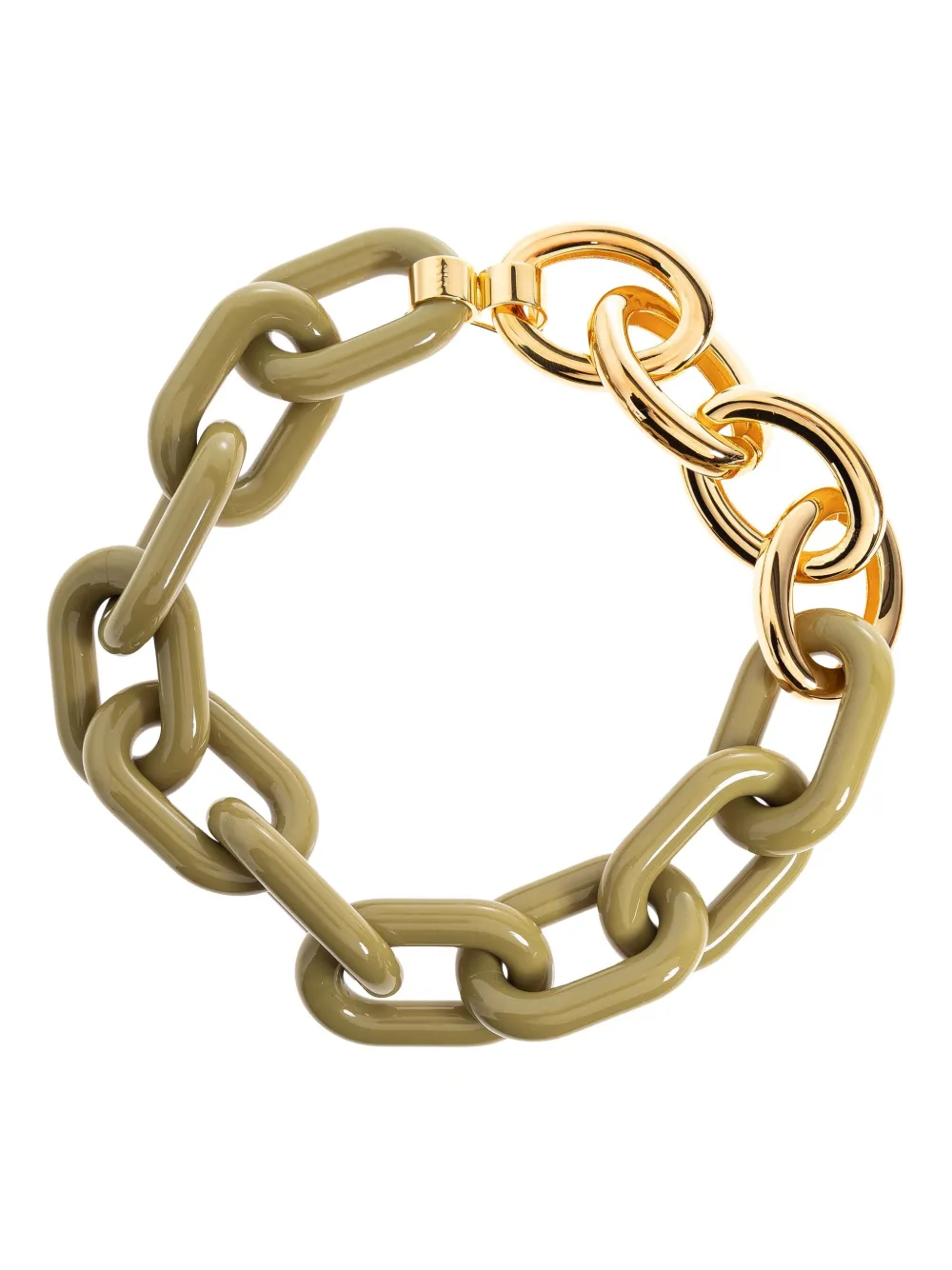 Marni chain-link resin necklace | Green | Image 1