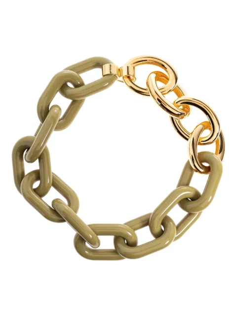 Marni collar de cadena con resina