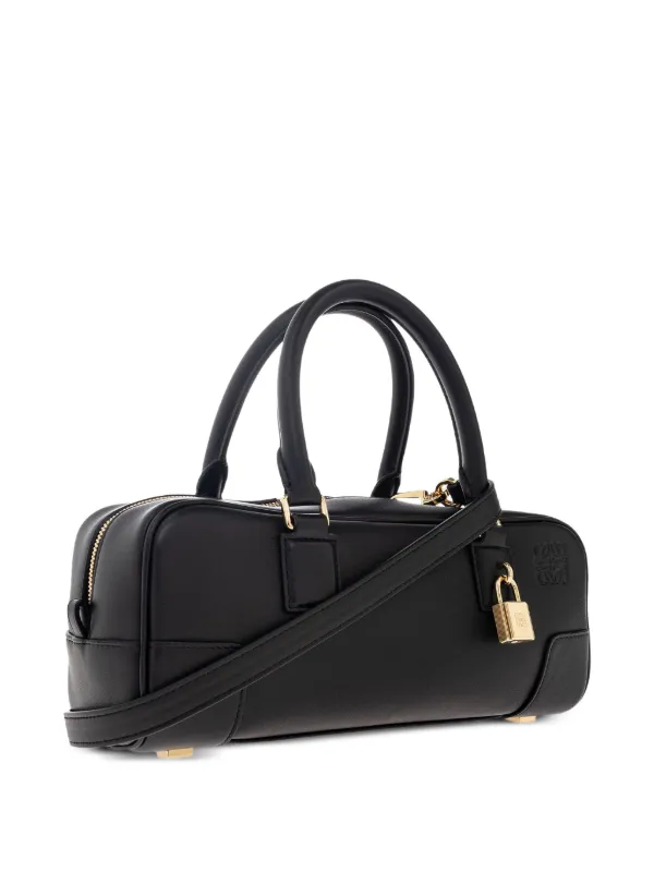 LOEWE Amazona 23 Cropped Tote Bag | Black | FARFETCH LOEWE Amazona 23 Cropped Tote Bag | Black | FARFETCH