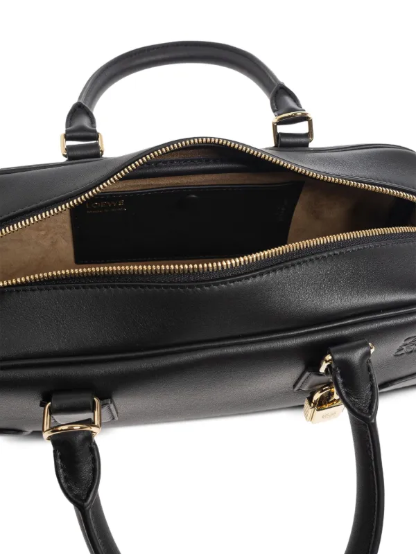 LOEWE Amazona 23 Cropped Tote Bag | Black | FARFETCH