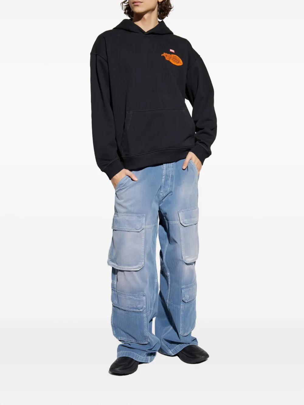 Diesel graphic-print hooded sweatshirt | Hoodies | Image 2