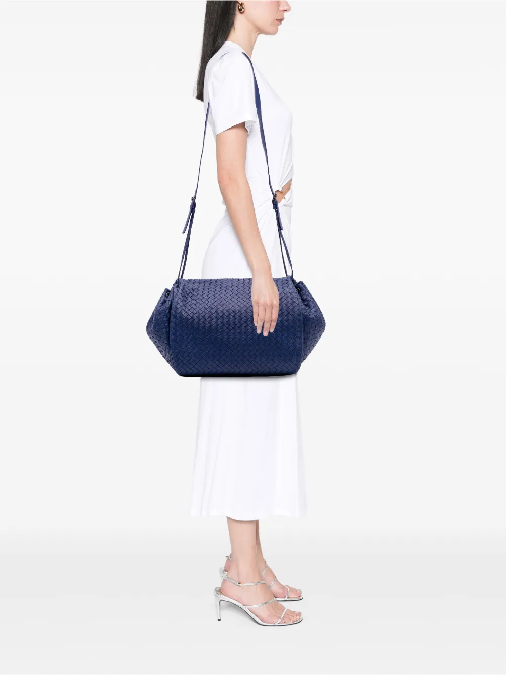 Bottega Veneta Pre-Owned 2011 Nappa Intrecciato Flap crossbody bag | Pre-Owned | Image 2