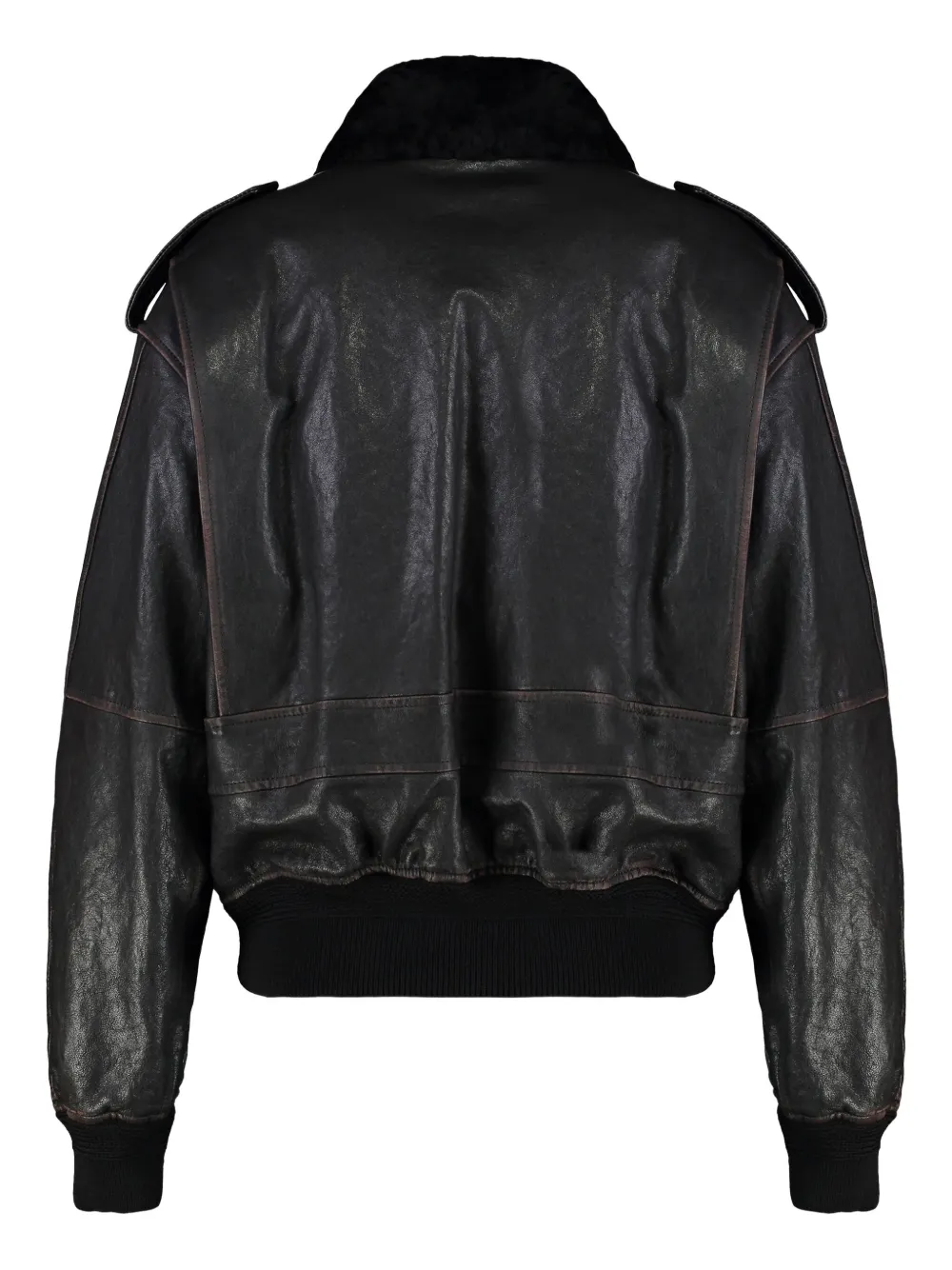 Saint Laurent lambskin bomber jacket | Leather Jackets | Image 2