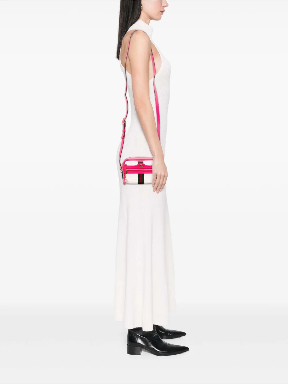 Gucci Pre-Owned 2016-2025 Mini PVC Ophidia crossbody bag | Pre-Owned | Image 2