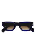 Sato Eyewear Cervantes rectangle-frame sunglasses - Blue