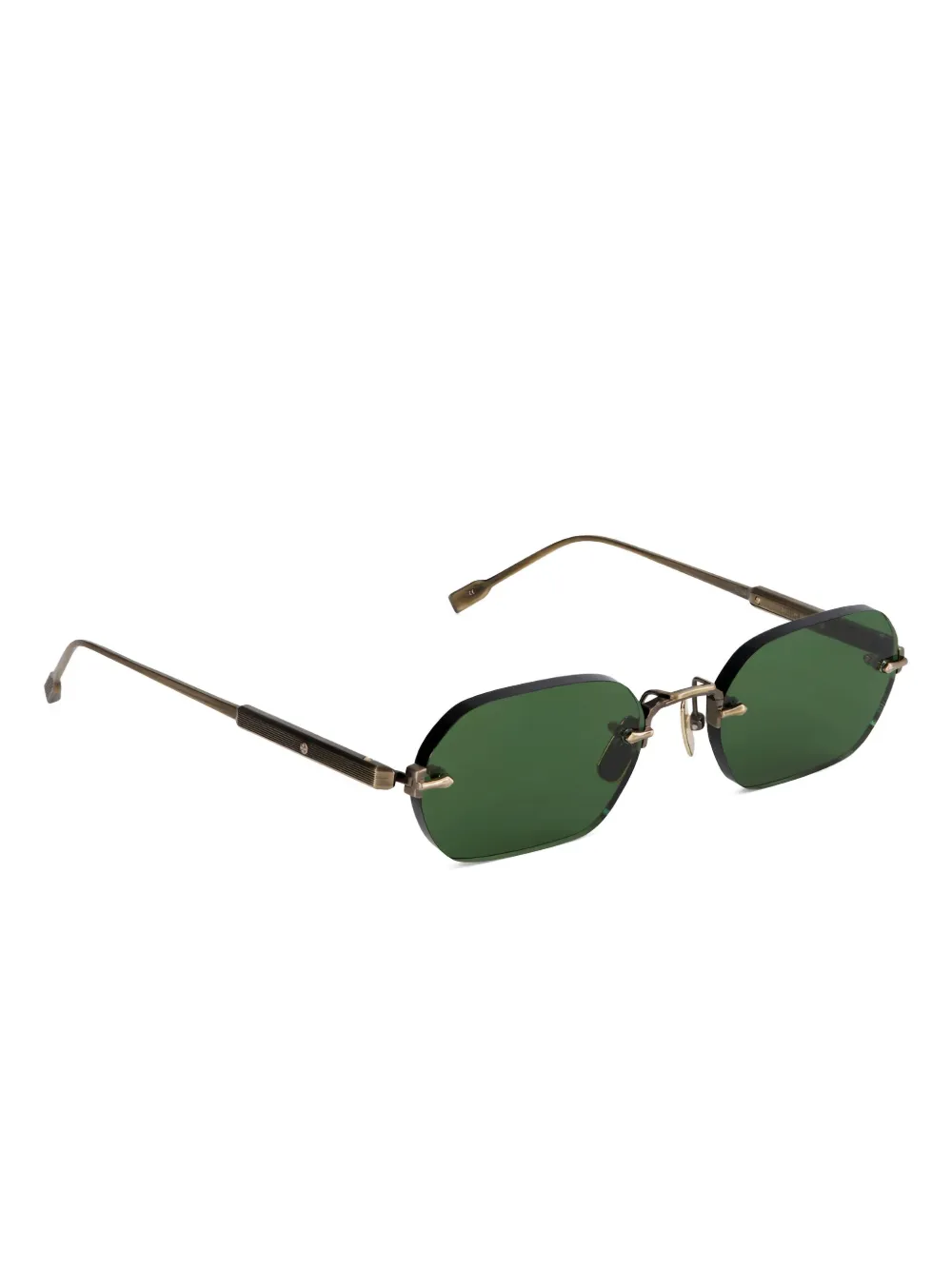 Sato Eyewear Terebellum IV zonnebril met geometrisch montuur - Goud