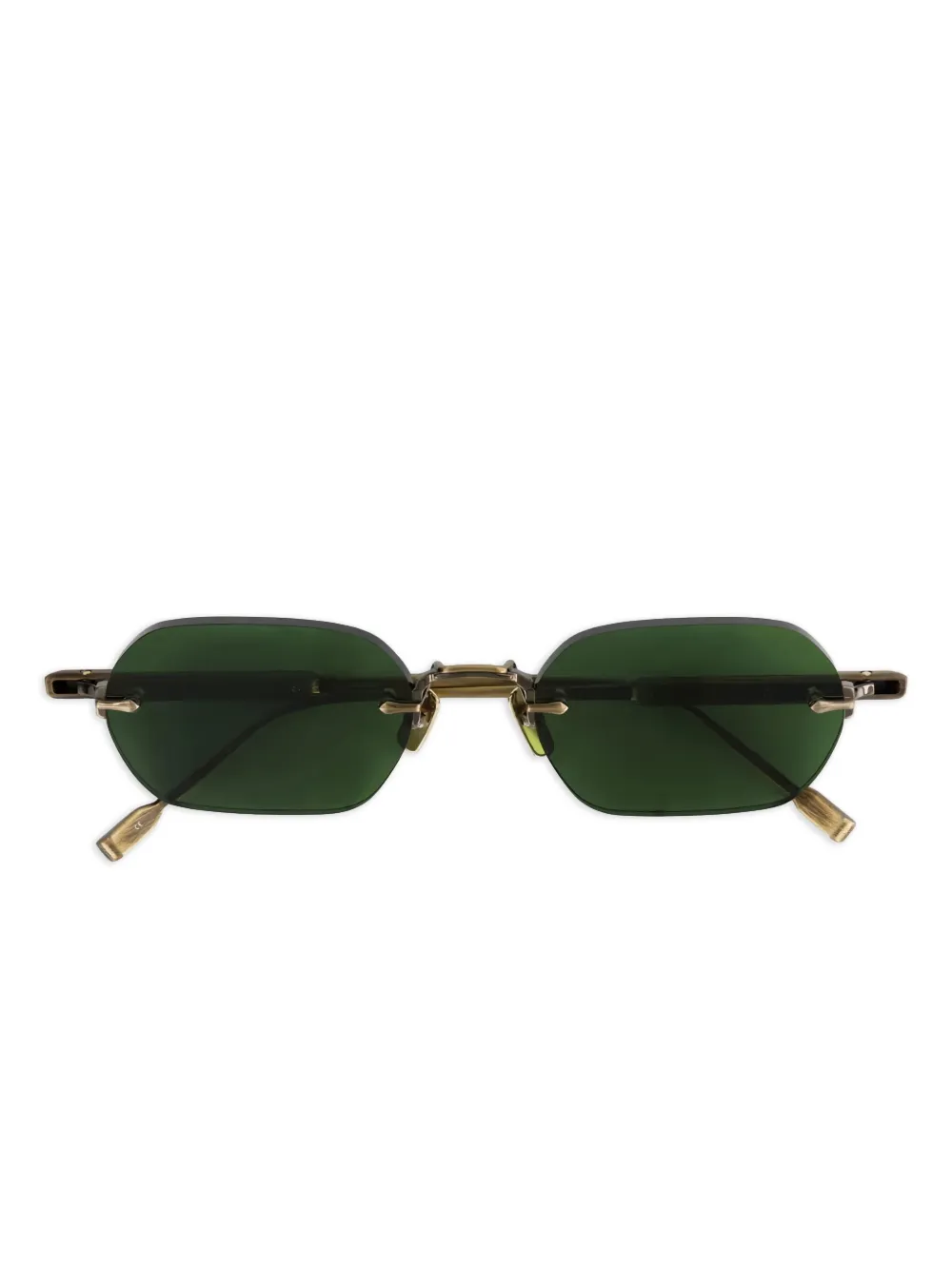 Sato Eyewear Terebellum IV geometric-frame sunglasses | Gold | Image 1