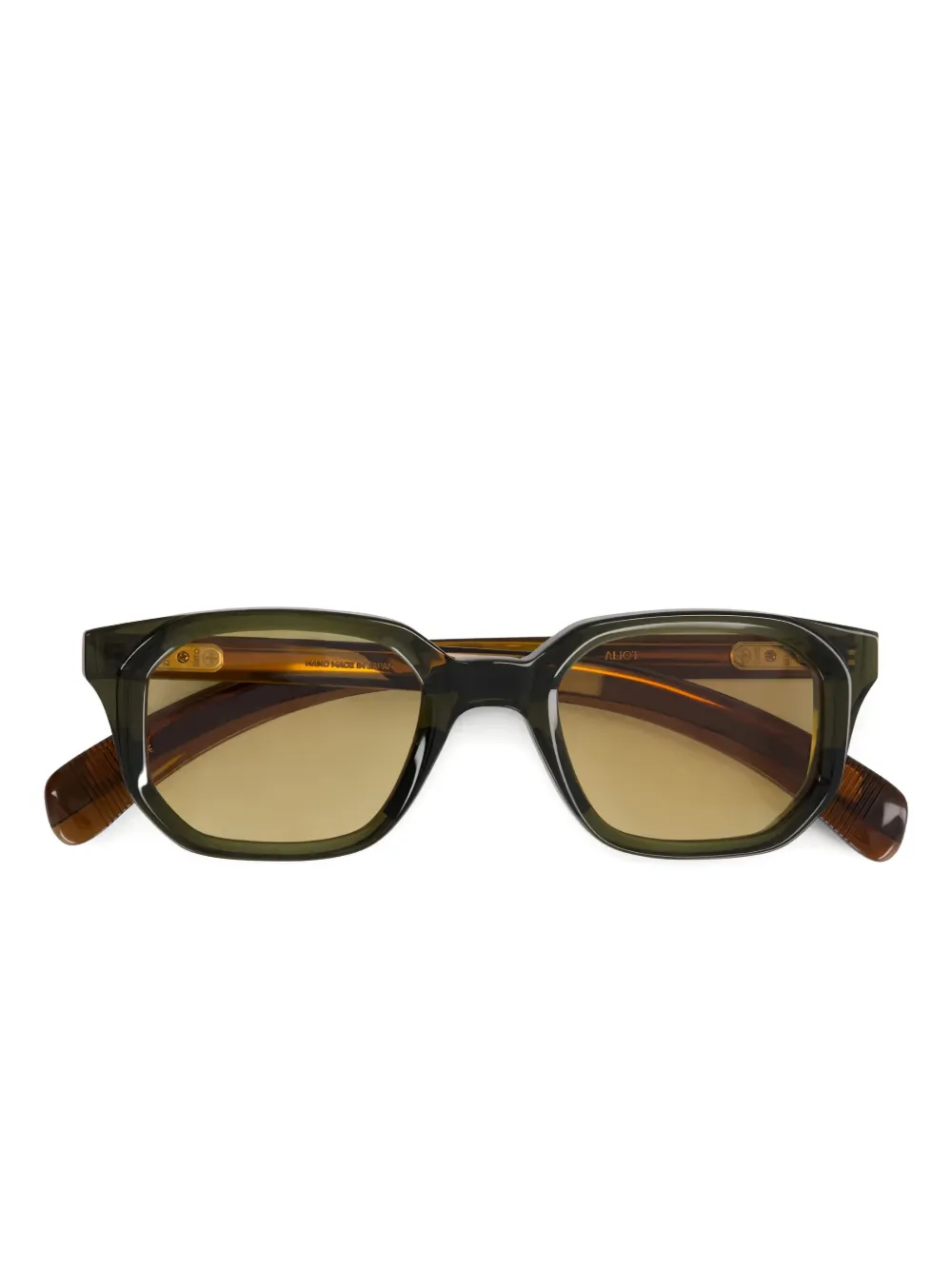 Sato Eyewear Aliot square-frame sunglasses | Green | Image 1