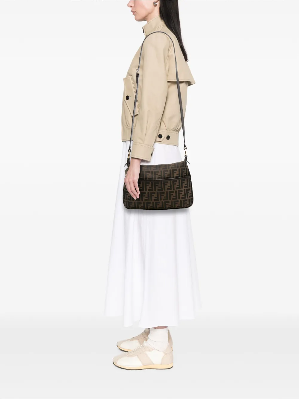 Fendi Pre-Owned 2010-2025 Zucca Canvas Chef crossbody bag | Pre-Owned | Image 2