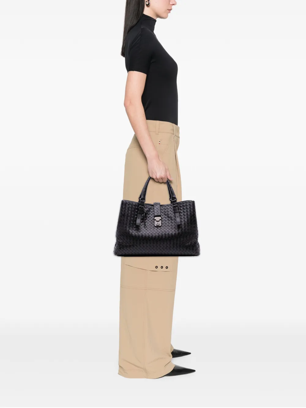 Bottega Veneta Pre-Owned 2011 Medium Nappa Intrecciato Roma tote bag | Pre-Owned | Image 2