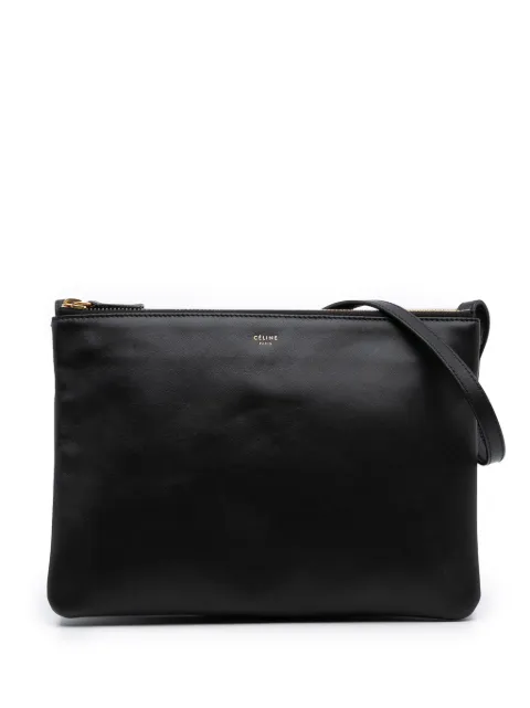 Celine Pre-Owned 2015 Large Lambskin Trio crossbody bag