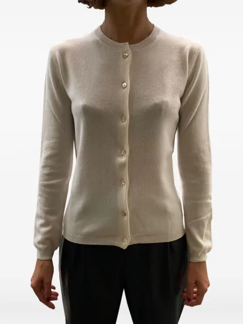 LA ROSE cardigan en cachemire à boutonnière