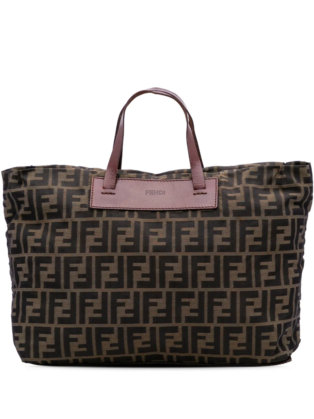 Fendi Pre-Owned 20th Century Zucca Canvas tote bag | Brown | Image 1